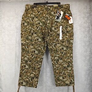 5.11 Tactical Pants Mens XXXL / Short TDU Ripstop Camo Woodland Cargo 3XL
